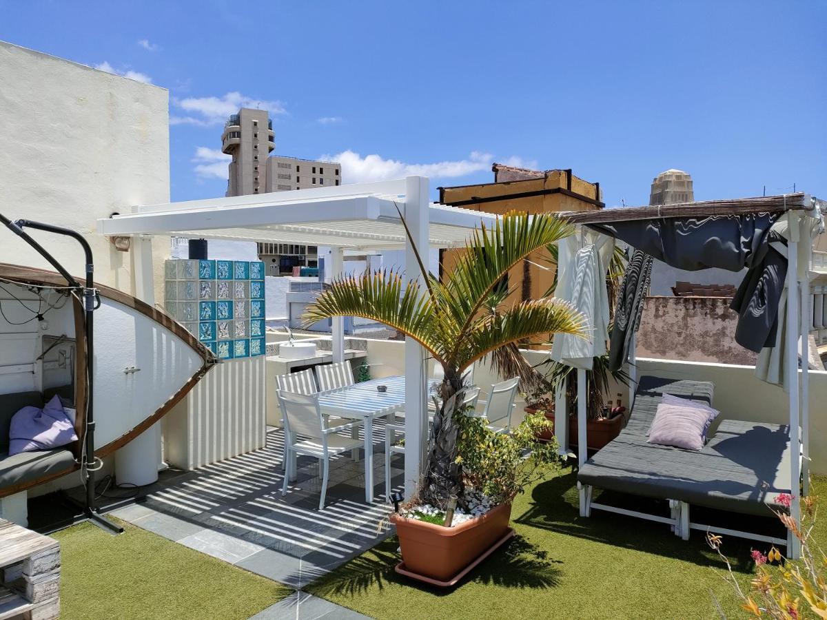Terraza del Atlántico, un oasis en la ciudad Santa Cruz de Tenerife Exterior foto