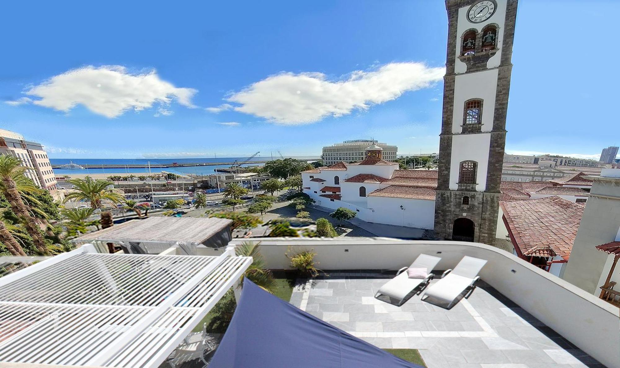 Terraza del Atlántico, un oasis en la ciudad Santa Cruz de Tenerife Exterior foto